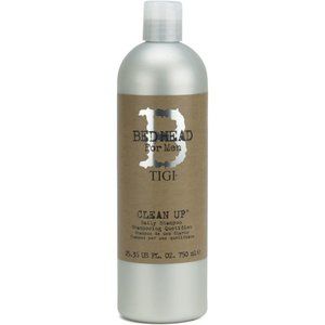 Bed Head for Men by TIGI Clean Up Mens Daily Shampoo for Normal Hair 750ml